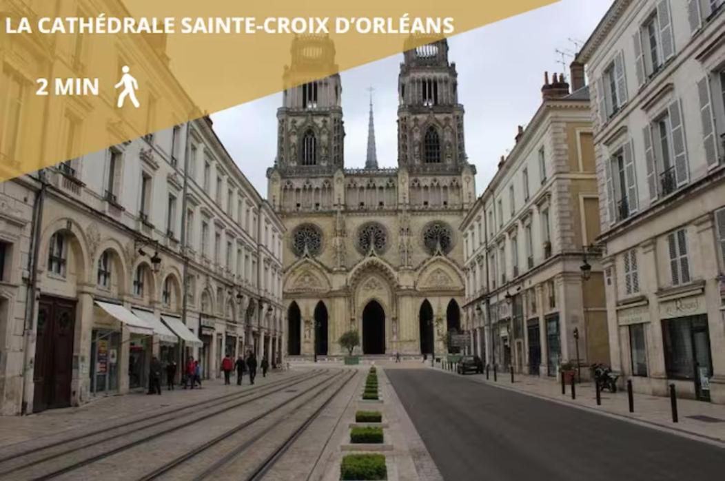 דירות אורליאן Charmant Studio Vue Cathedrale Quartier Historique מראה חיצוני תמונה