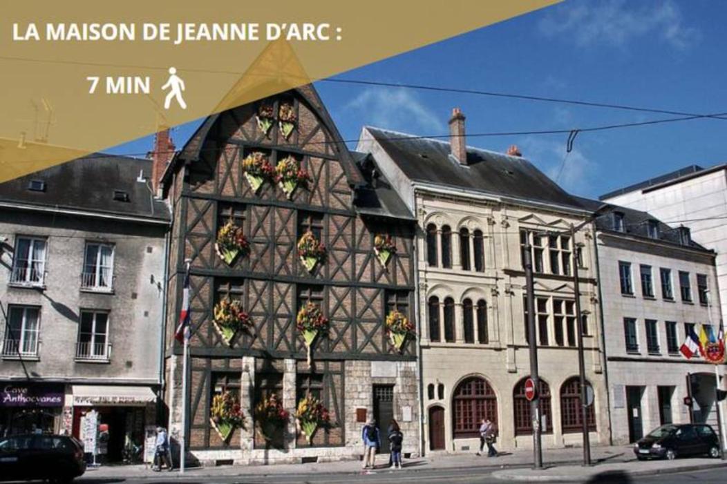 דירות אורליאן Charmant Studio Vue Cathedrale Quartier Historique מראה חיצוני תמונה
